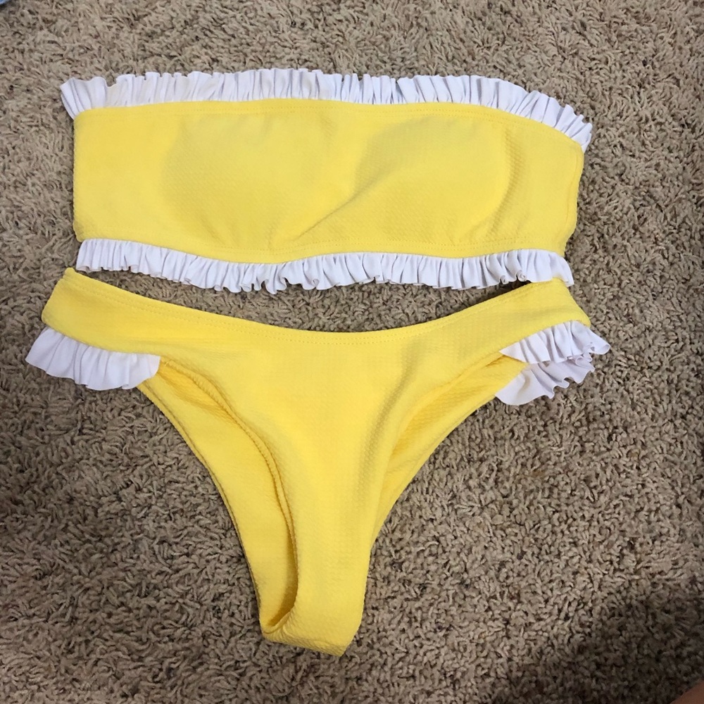 Yellow Zaful Bikini